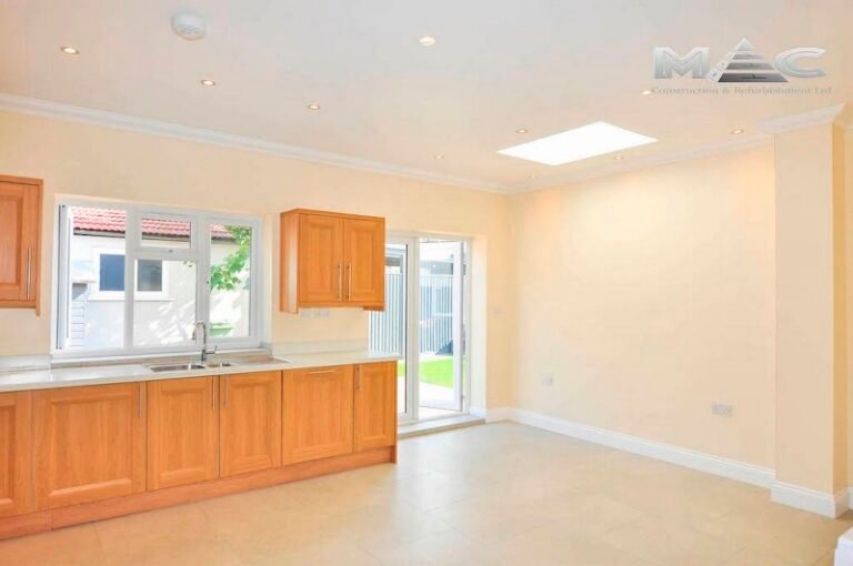 Plastering Kitchen and Bathroom before fitters